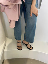 LBSFY  -  Fashion Women Sandals Open Toe Belt Buckle Summer Thin High Heels Party Wedding Slides Slippers Dress Shoes Woman Size 35-40